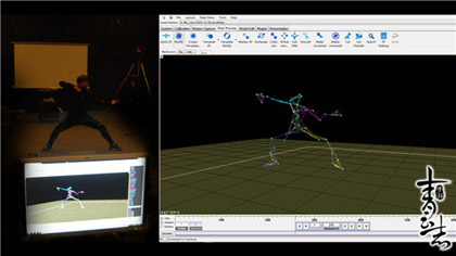 百位明星三维动作实时捕捉